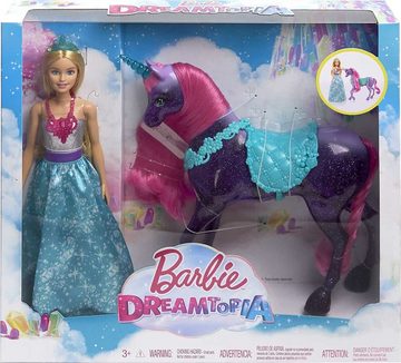 Mattel GmbH Anziehpuppe Mattel Barbie FPL89 Dreamtopia Puppe und Einhorn