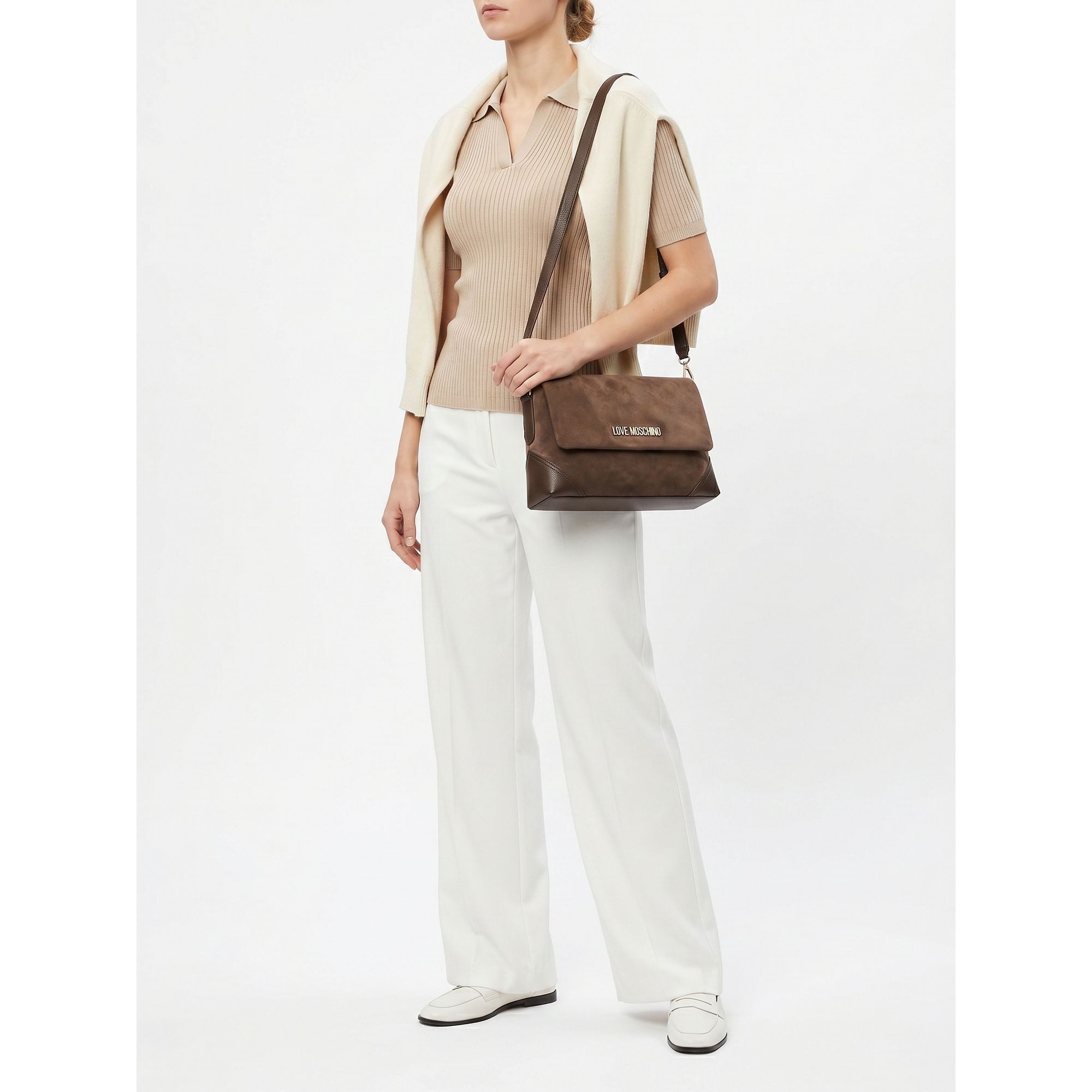 LOVE MOSCHINO Schultertasche, Polyester