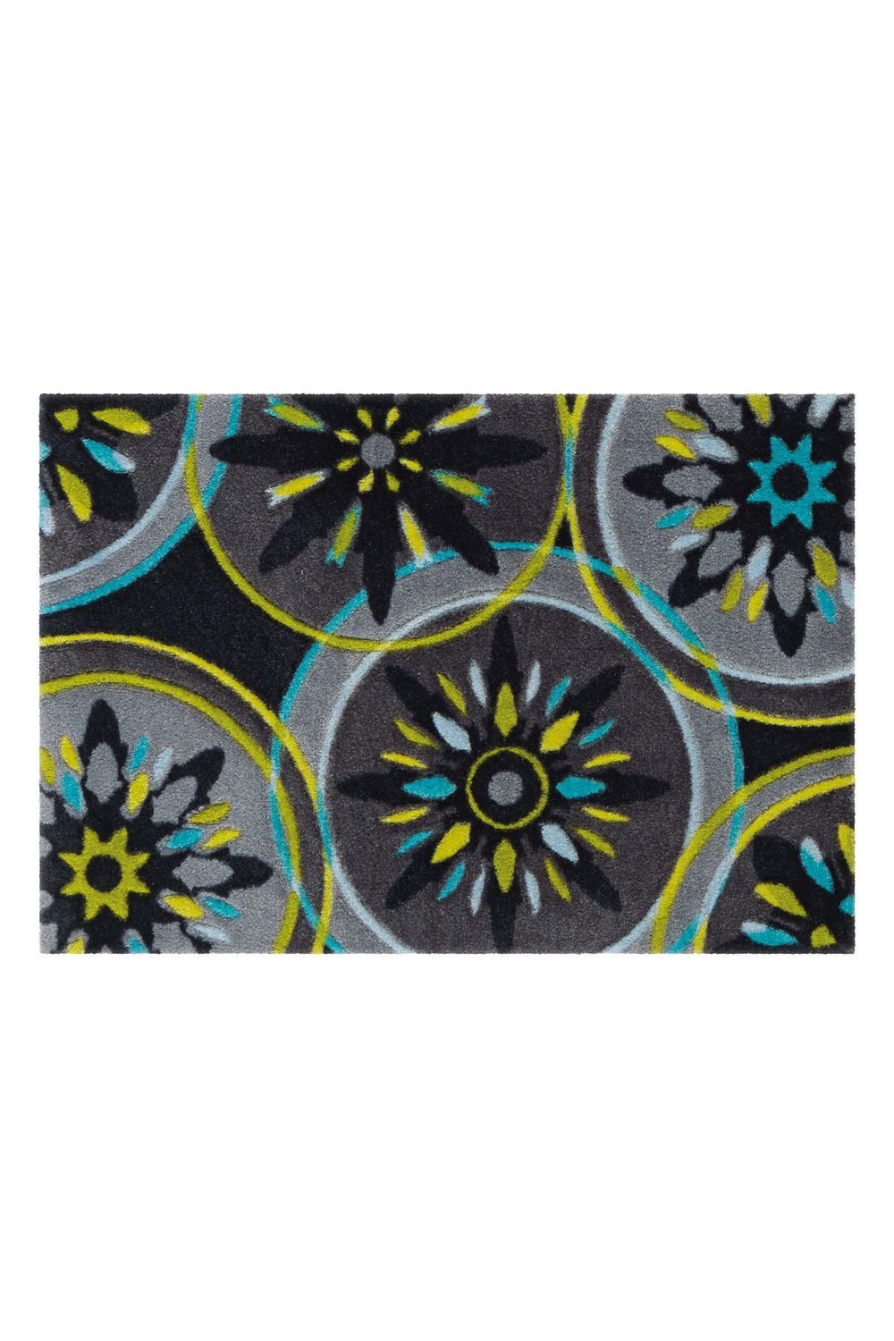Teppich Boss Teppich Kurzflor Teppich Lara Mat 40 - Blau, rechteckig, Höhe: 9 mm