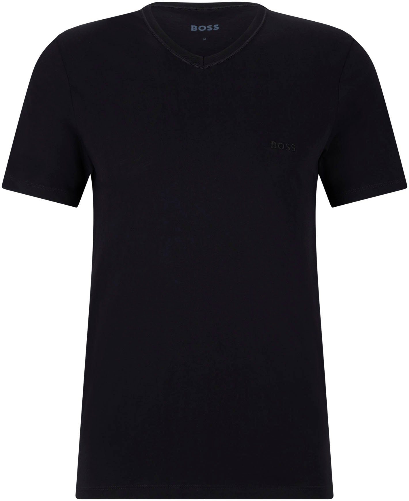 BOSS CO black T-Shirt (Packung) V-Shirt 3P VN