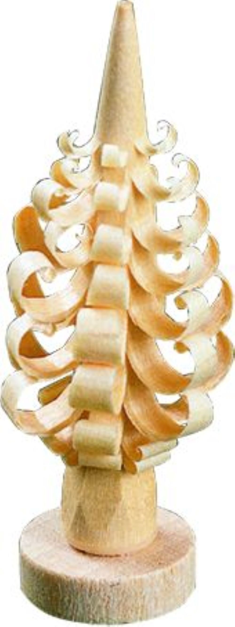 Richard Glaesser Dekobaum Spanbaum, Höhe 5cm, Handwerkskunst original Erzgebirge