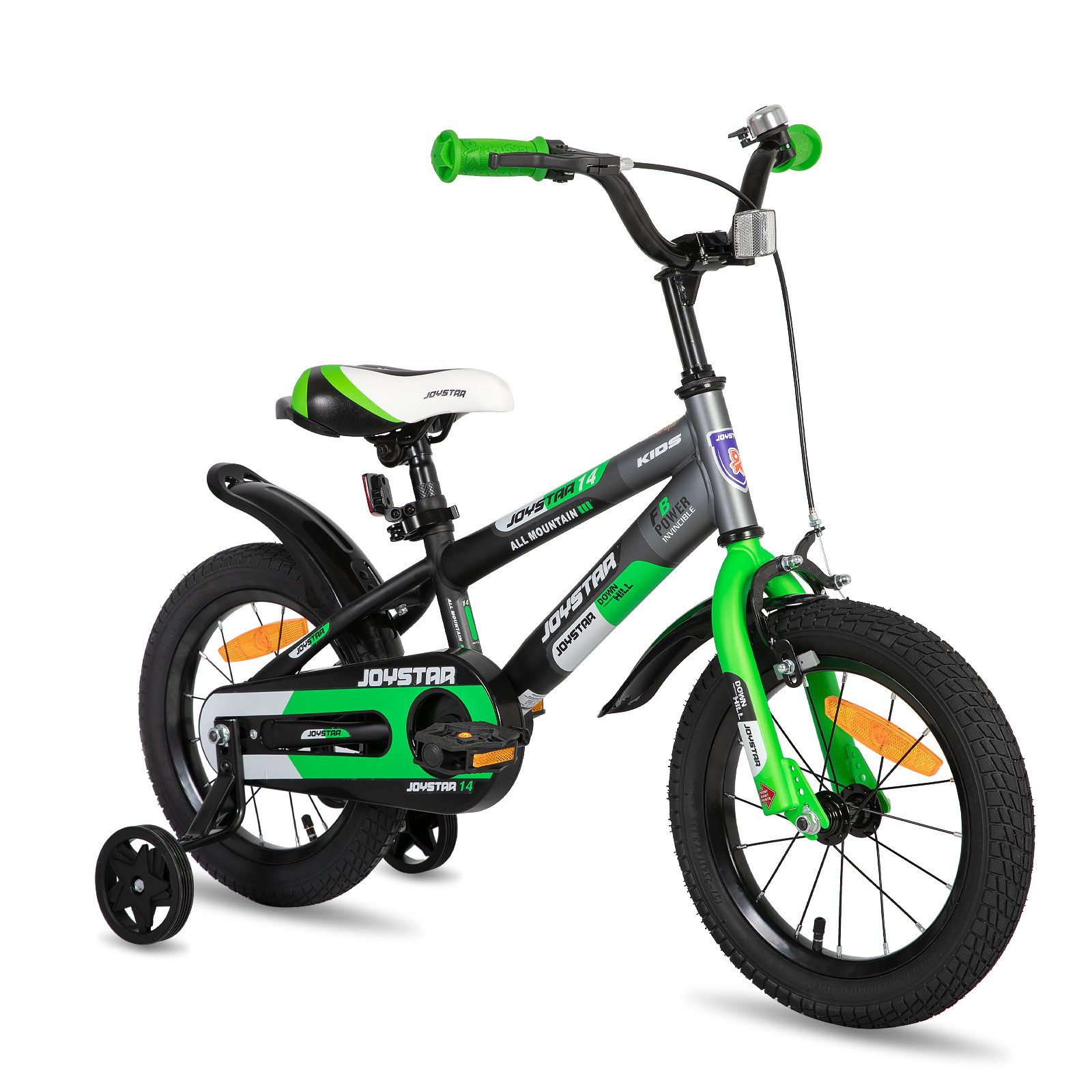 Kinderfahrrad 12/14/16/20 Zoll Coole Graffiti fahrrad für 2-4 jährige Jungen Mädchen