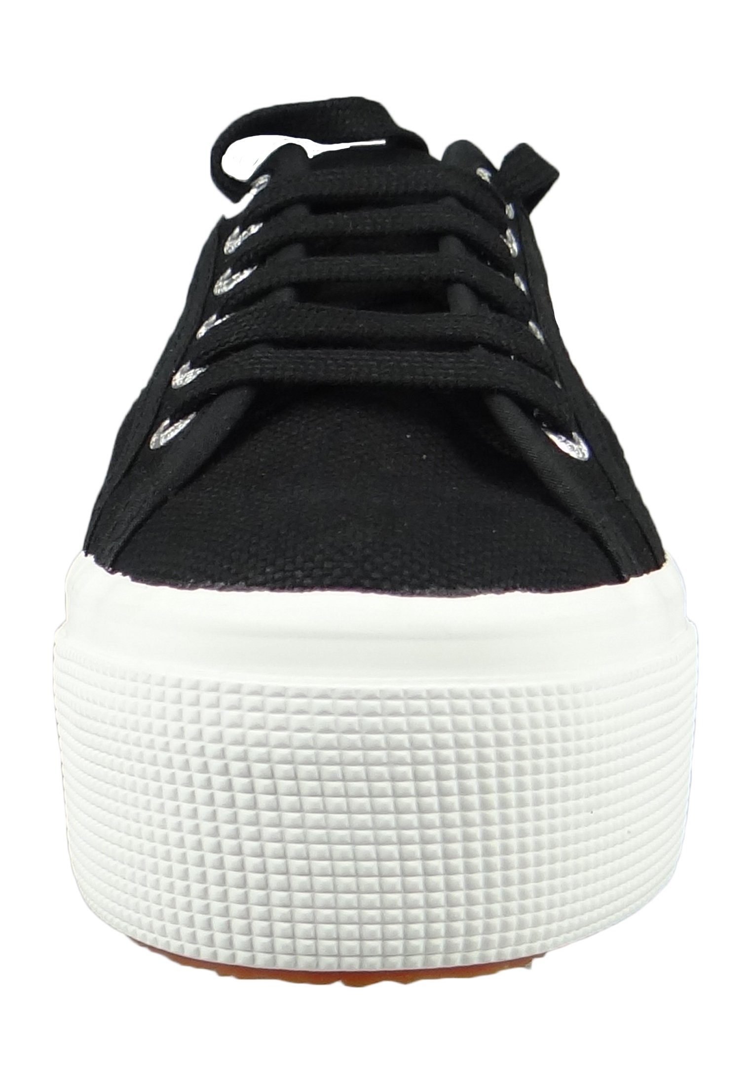 Superga F83 (19801301) black S9111LW Black-Fwhite Sneaker white