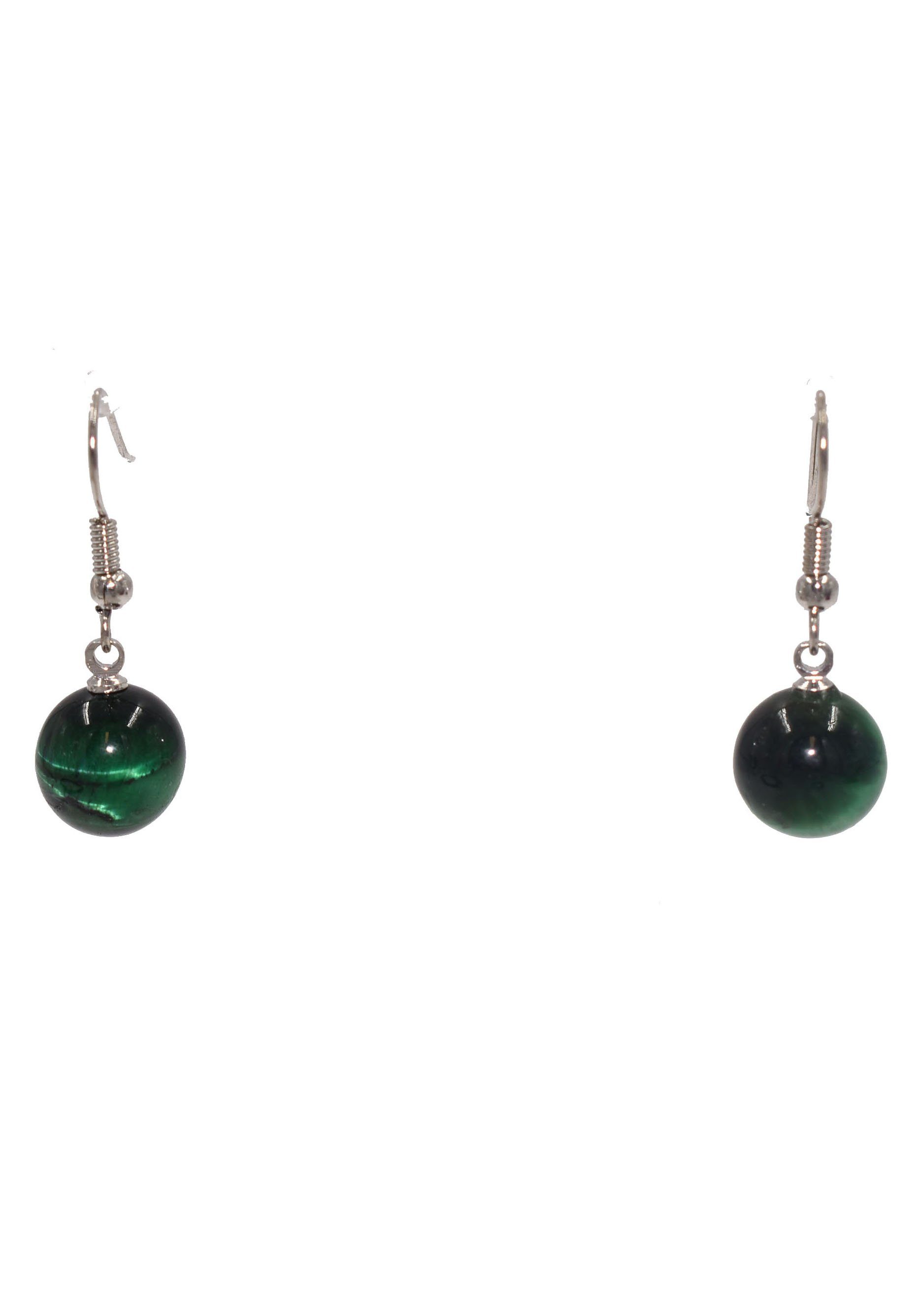 Paar Ohrhänger Schmuck Geschenk Ohrschmuck Ohrhaken Edelstein Farbstein Tigerauge