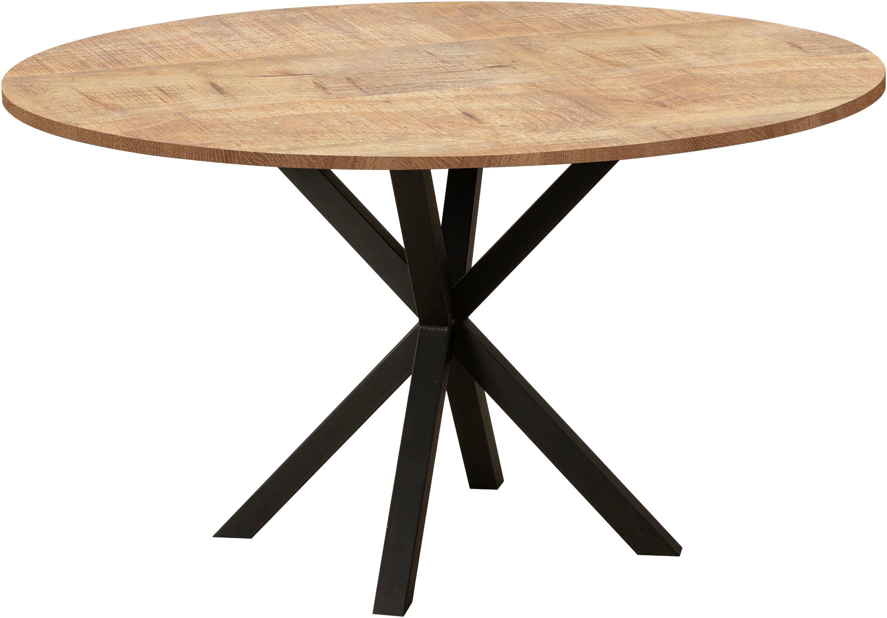 OMG Design Esstisch Kent (1-St), Hochwertige Melamin-Tischplatte mit Metallgestell