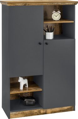 loft24 Mehrzweckschrank Casper 2 Türen, im Landhausstil, Breite 80 cm