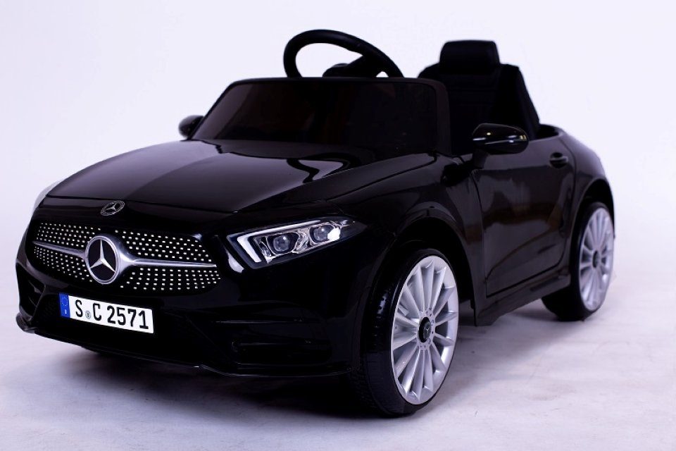 BoGi Elektro-Kinderauto Mercedes-Benz CLS 350 Kinder-Elektroauto – 12V, 2x25W Motoren, Fahrspaß für Kinder mit Stil – Mercedes CLS 350 im modernen Design