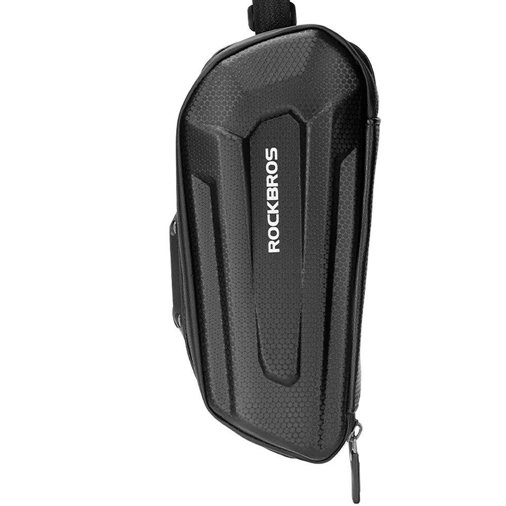 ROCKBROS Satteltasche Fahrradtasche Werkzeugtasche Hartschalentasche (Spar-Set, 1-tlg., 1, 8 l wasserabweisend), 1,8 l, Schnellverschluss, reflektierend