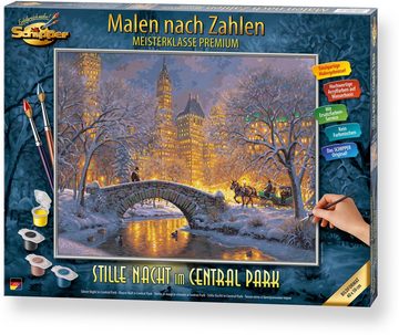 Schipper Malen nach Zahlen Meisterklasse Premium - Stille Nacht im Central Park, Made in Germany