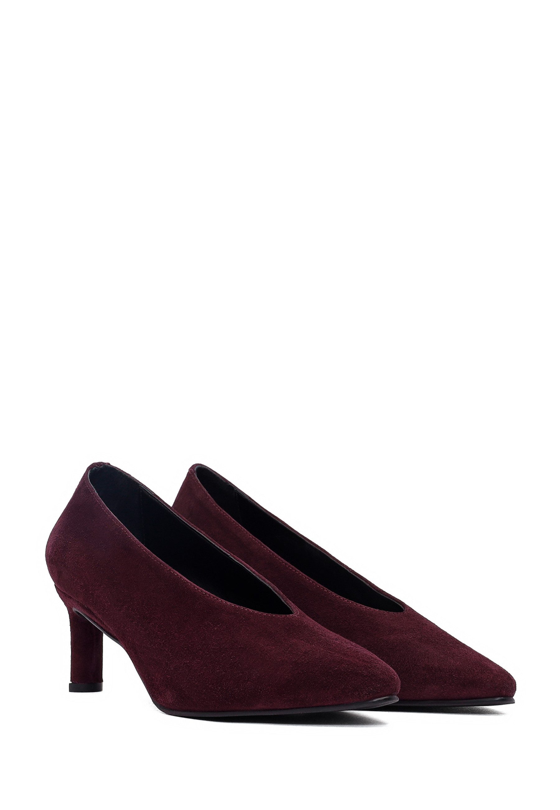 Derimod Absatzschuhe aus Veloursleder Pumps