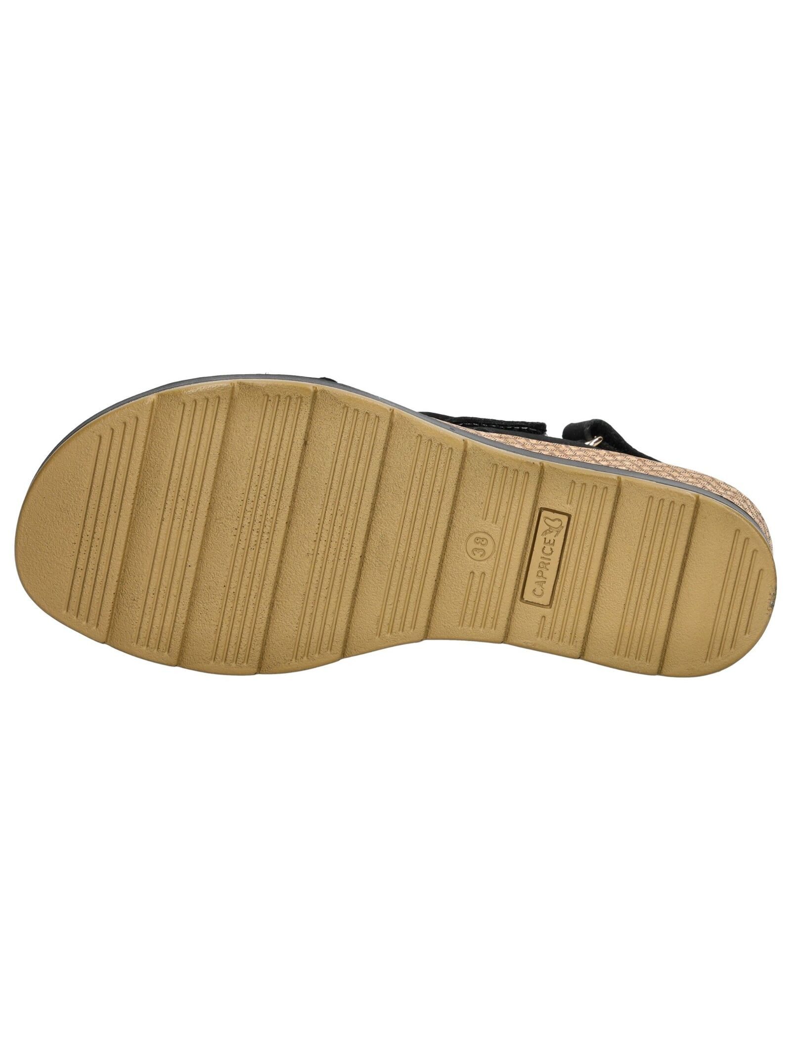 Caprice Caprice Sandalen Nubukleder Keilsandalette