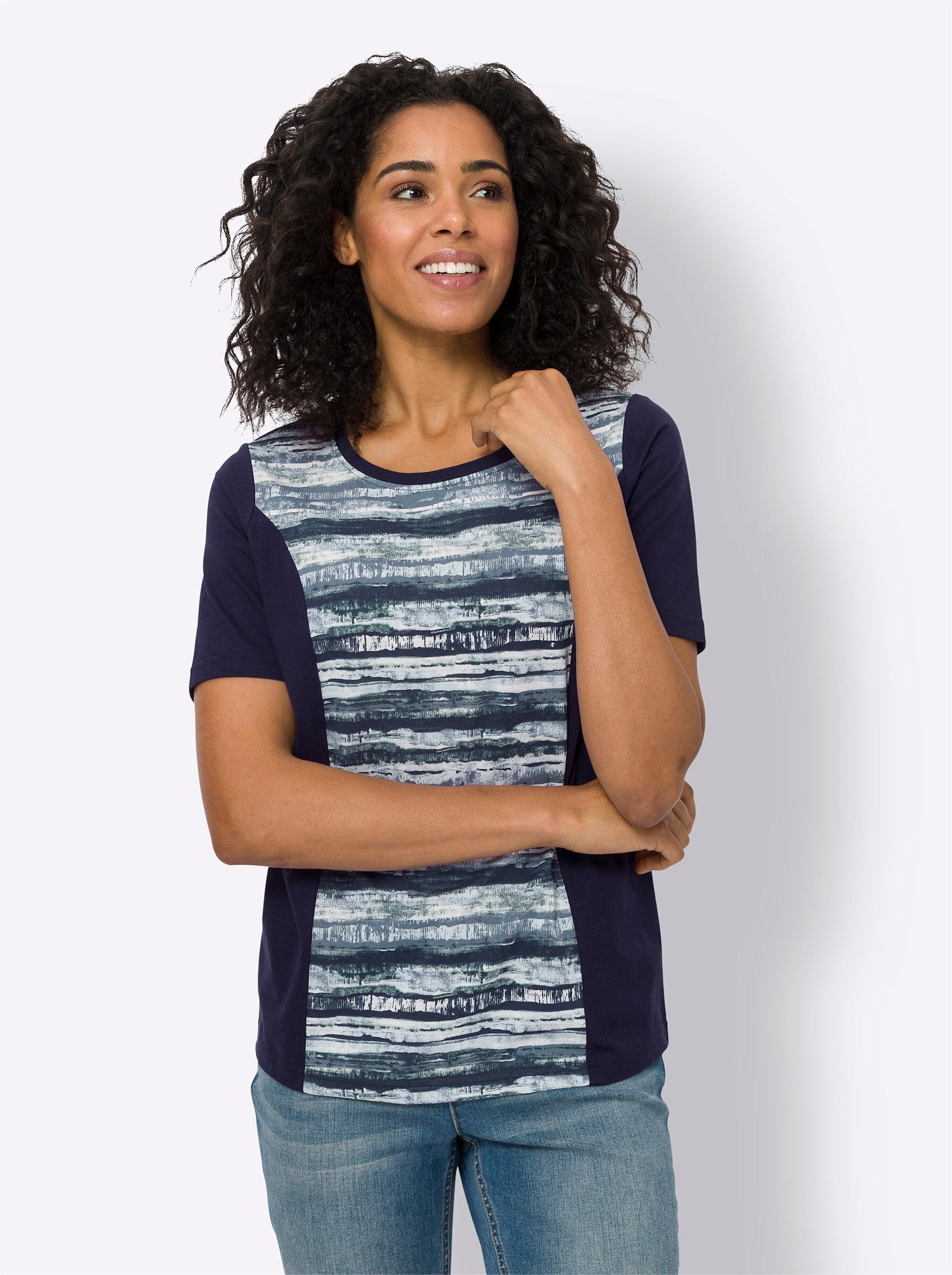 Sieh an! T-Shirt Kurzarmshirt günstig online kaufen