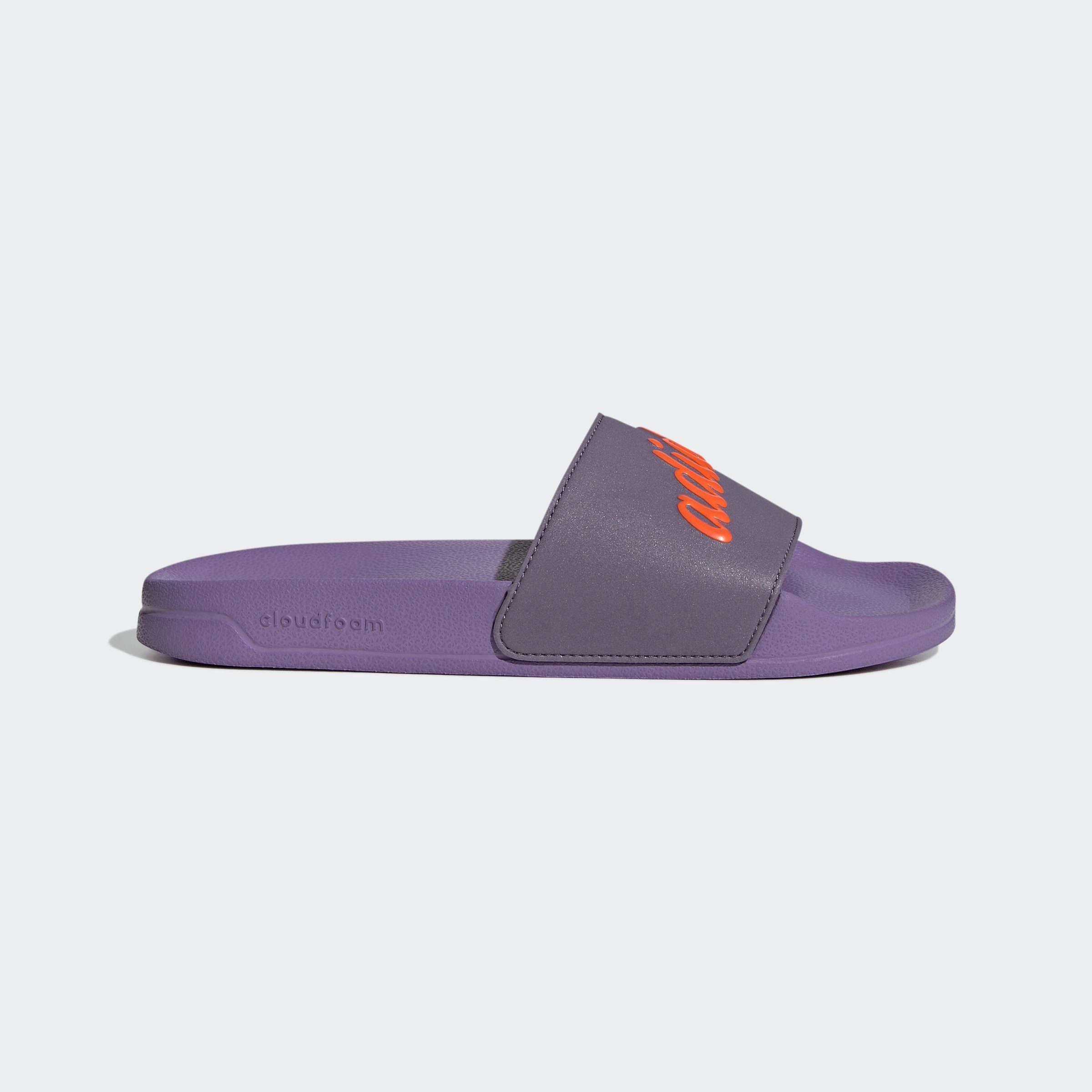 Impact Badesandale Sportswear / adidas Orange SHOWER ADILETTE Fusion Shadow Violet / Violet