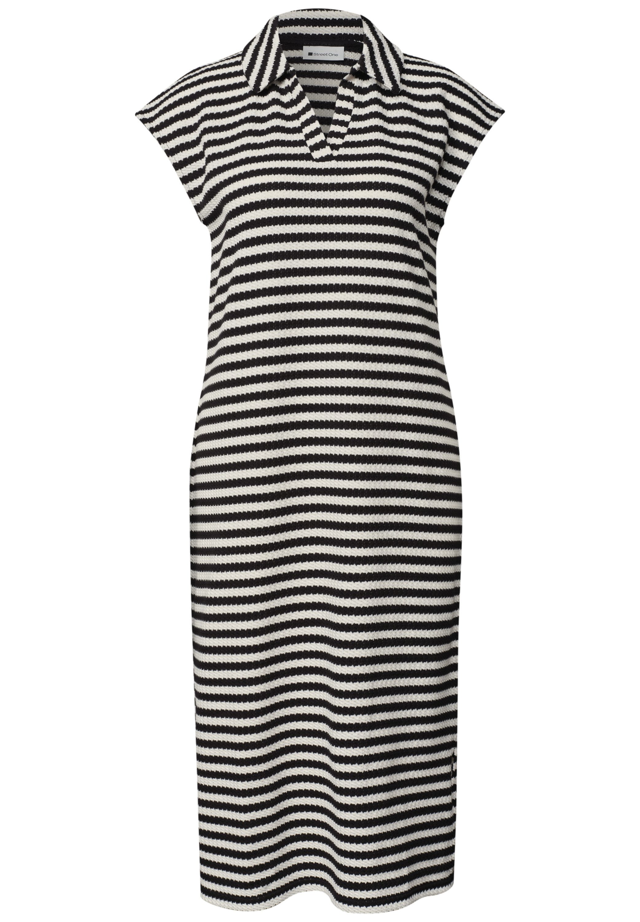 STREET ONE Midikleid im Streifendesign