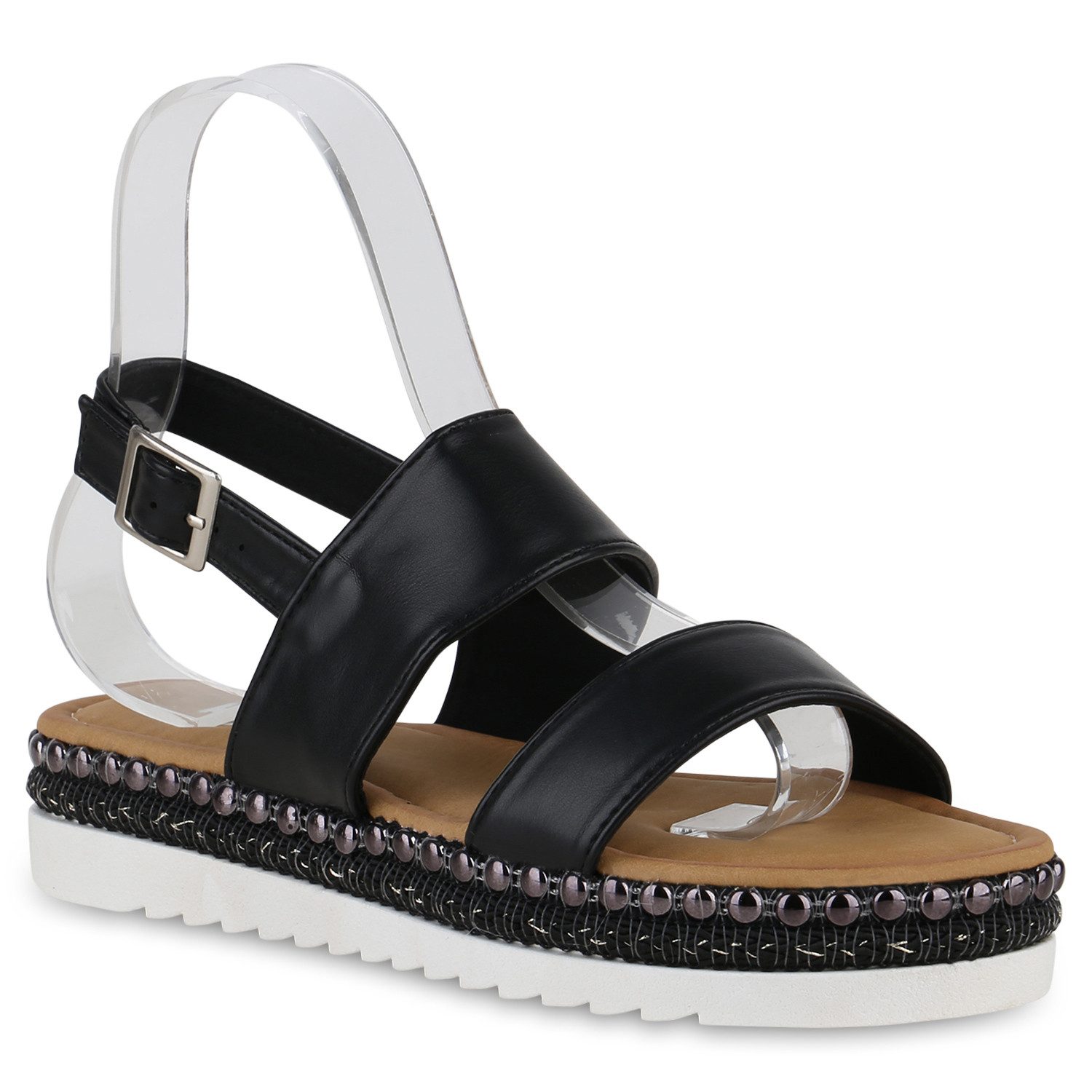 VAN HILL 841105 Plateausandaletten Schuhe günstig online kaufen