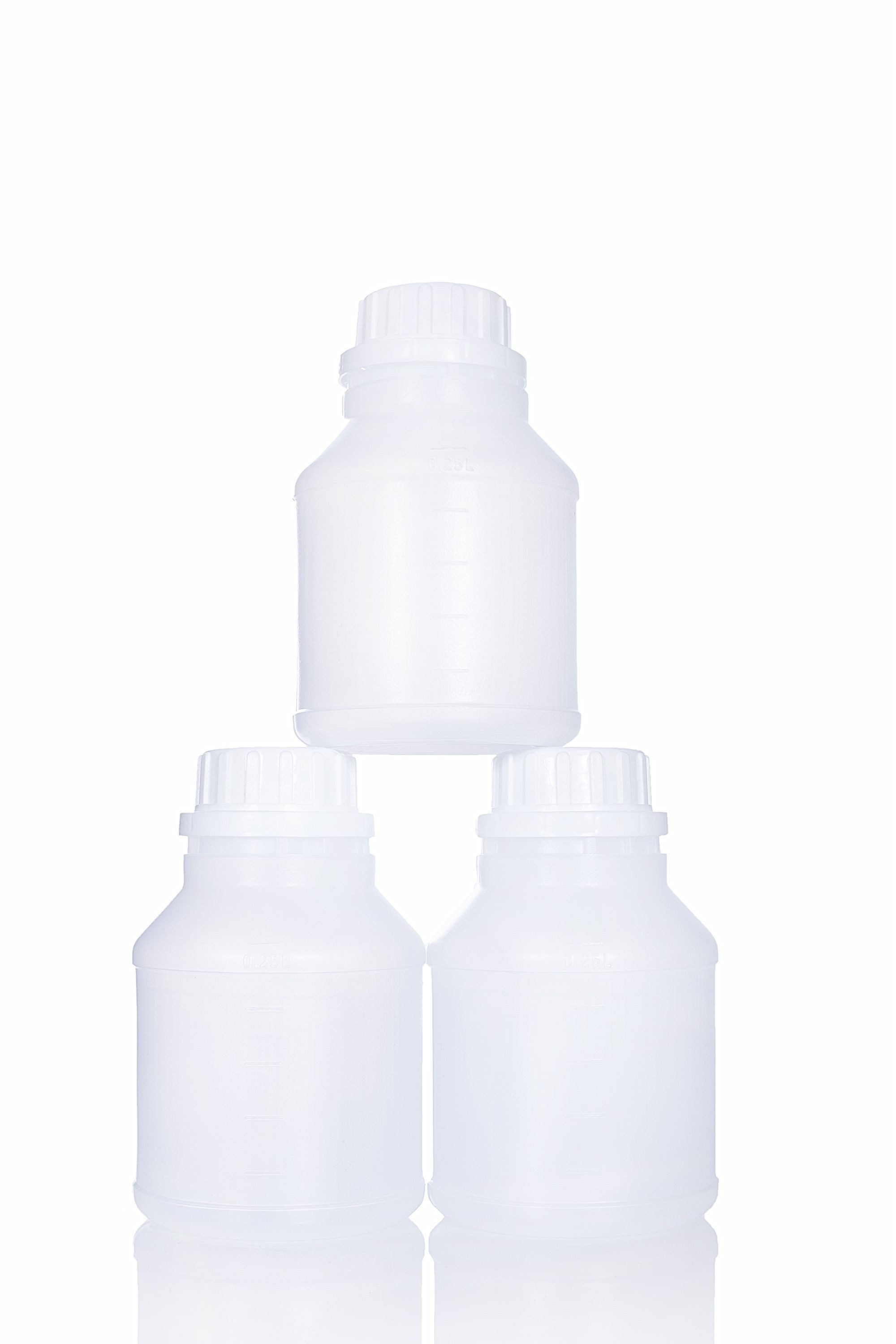 Reinigungsmitteltank Plastikflasche leere kunststoff Flasche mit Deckel HDPE