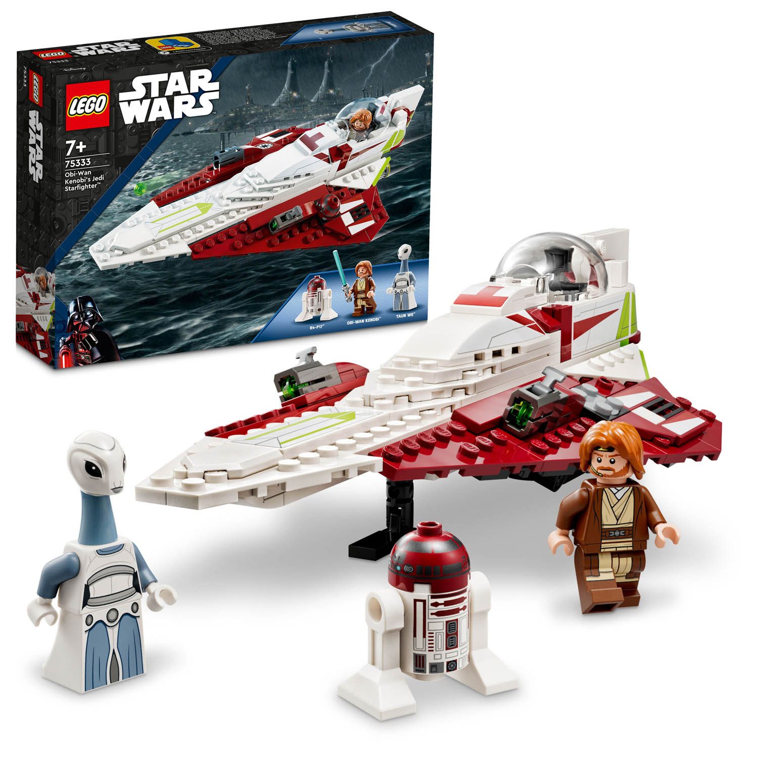 LEGO® LEGO® 75333 Star Wars - Obi-Wan Kenobis Jedi Starfighter Konstruktions-Spielset