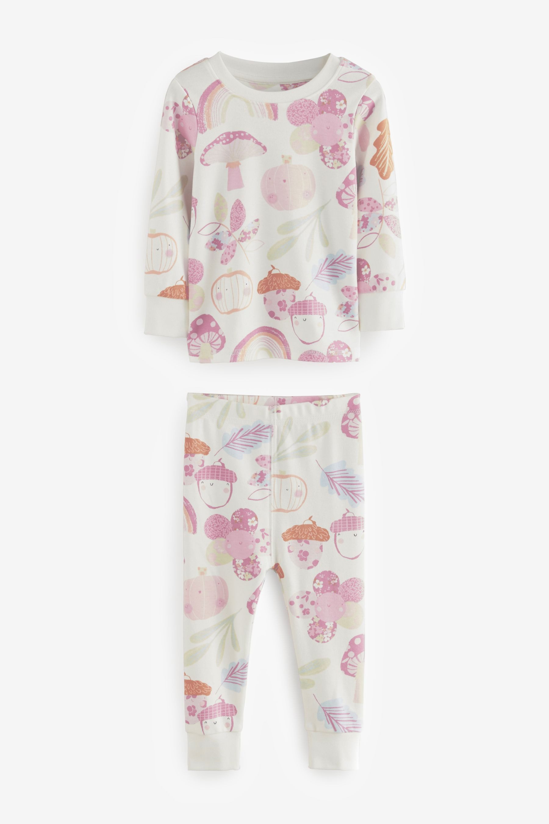 Next Pyjama Ballerina-Schlafanzug aus Baumwolle, 3er-Pack (6 tlg)