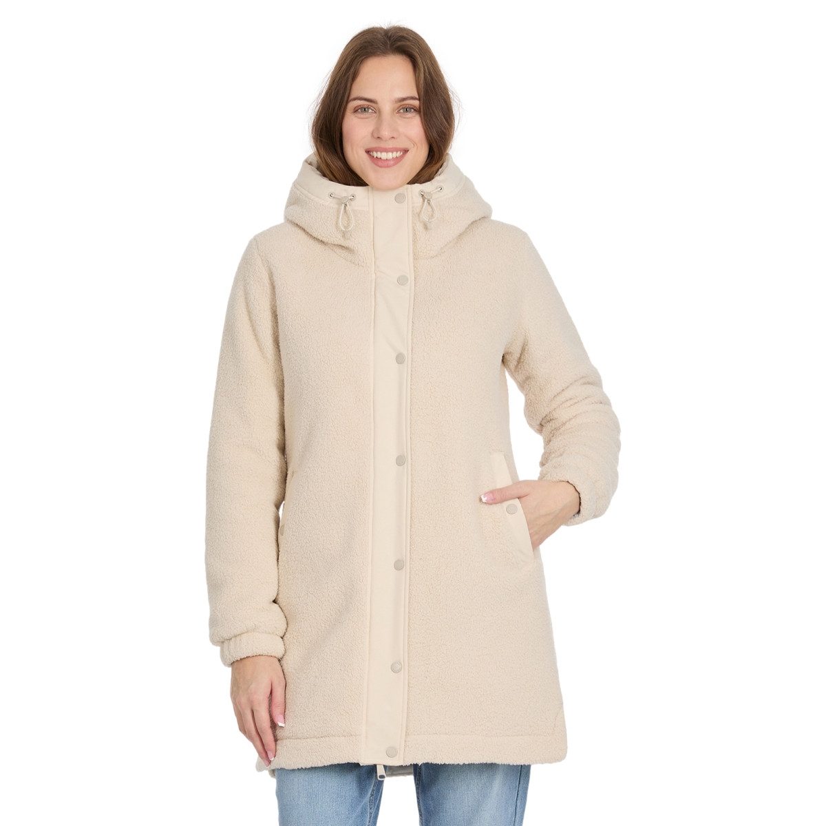 Ragwear Funktionsparka Ragwear Cousy - Damen Fleecemantel günstig online kaufen