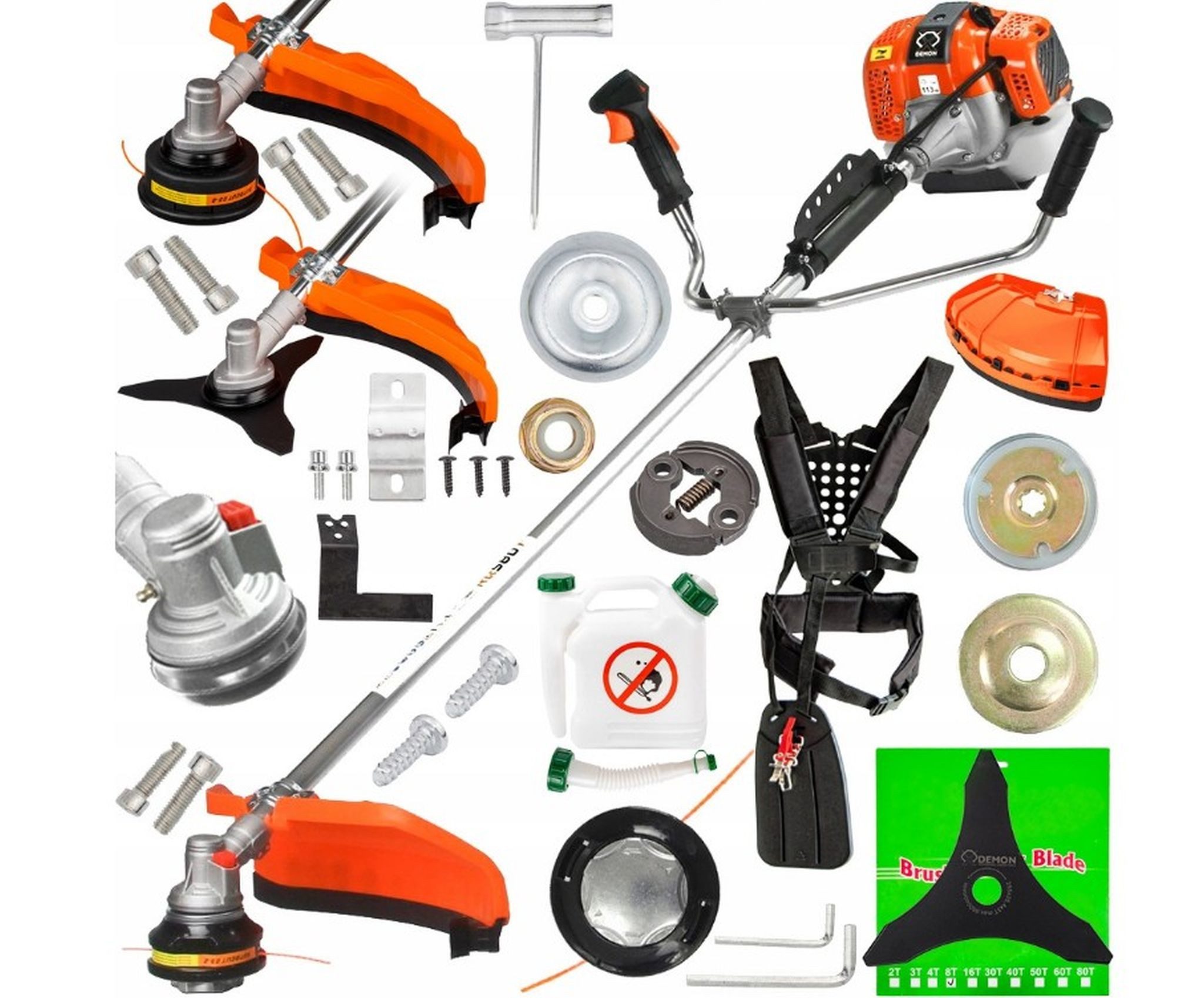 Mar-Pol Benzinrasenmäher DEMON Rasenmäher TURBO BENZIN GRASSCHNEIDER M83104 günstig online kaufen