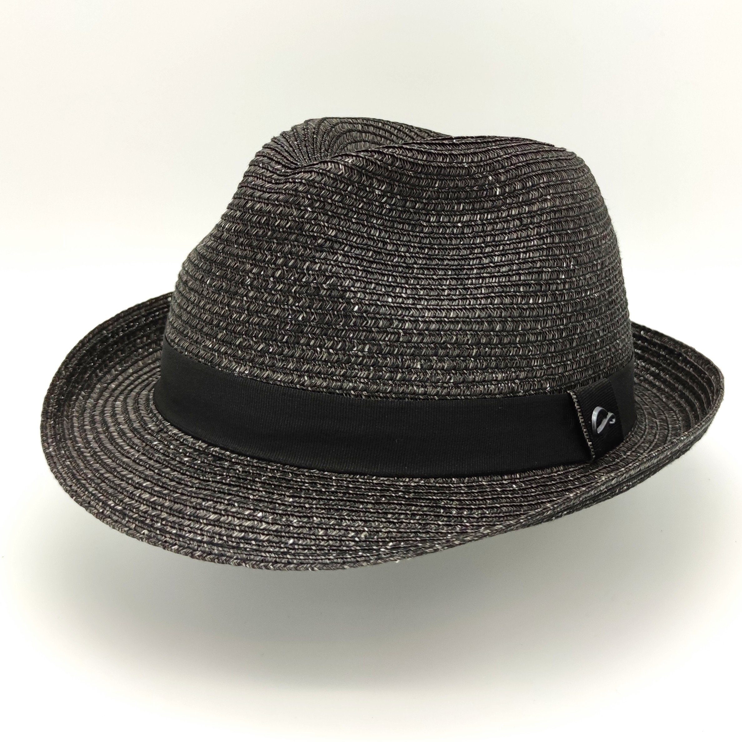 Strohhut Harrison Trilby anthrazit
