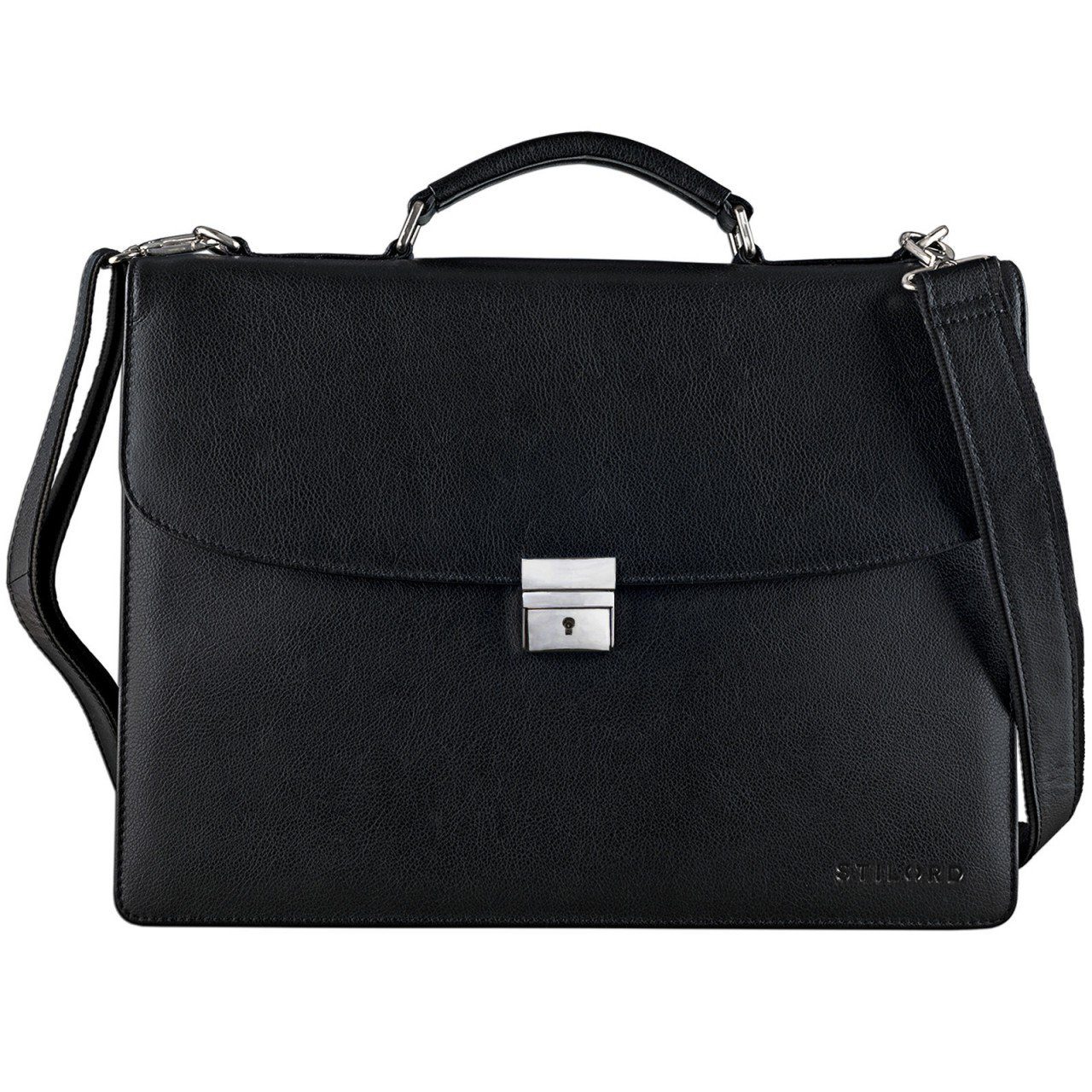 STILORD Laptoptasche "Jonathan" Elegante Aktentasche mit Schloss