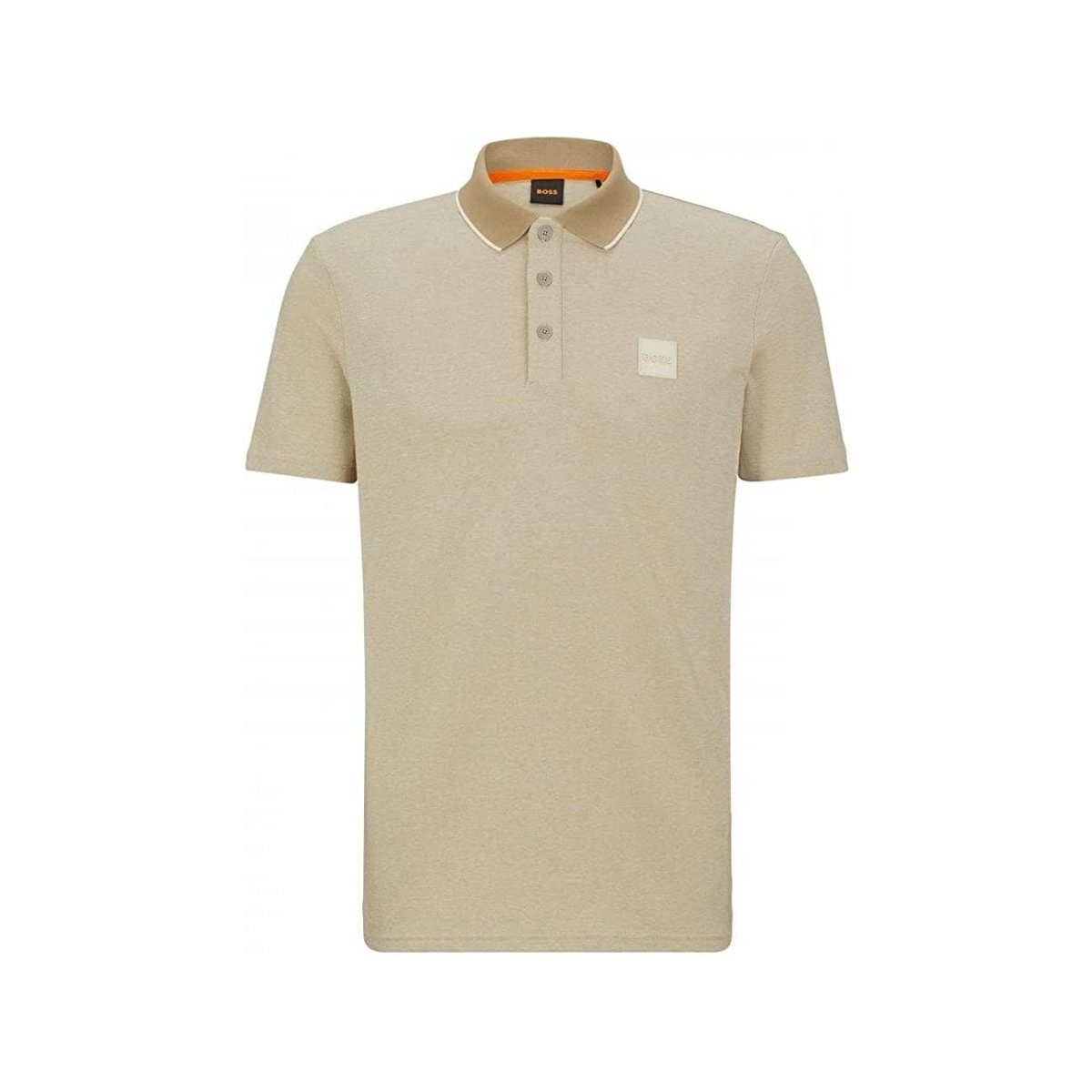 BOSS ORANGE HUGO Poloshirt beige regular fit (1-tlg)