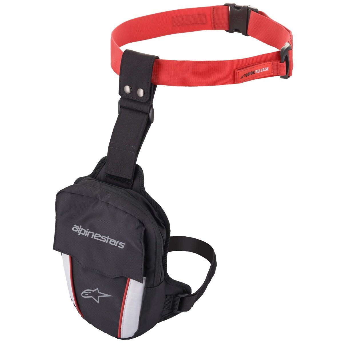 Alpinestars Reisetasche Alpinestars Access Oberschenkeltasche schwarz / rot / weiss (Packung)