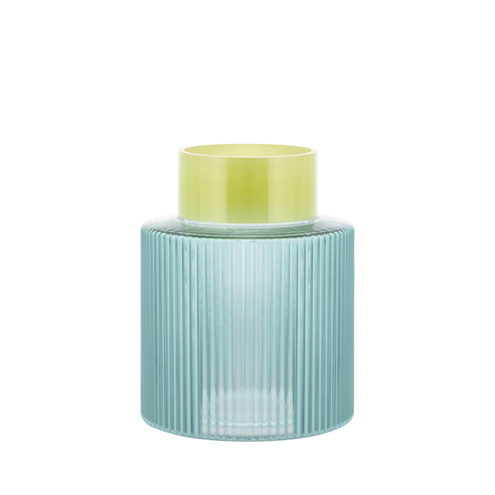 Remember Dekovase Vase Groove S blue, Remember Vase Groove S blue