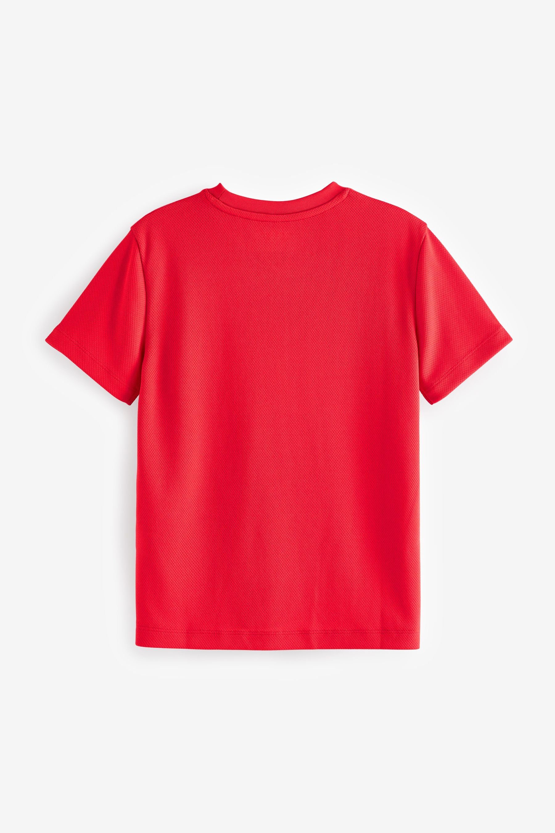 T-Shirt Sport-T-Shirt Red Next (1-tlg)