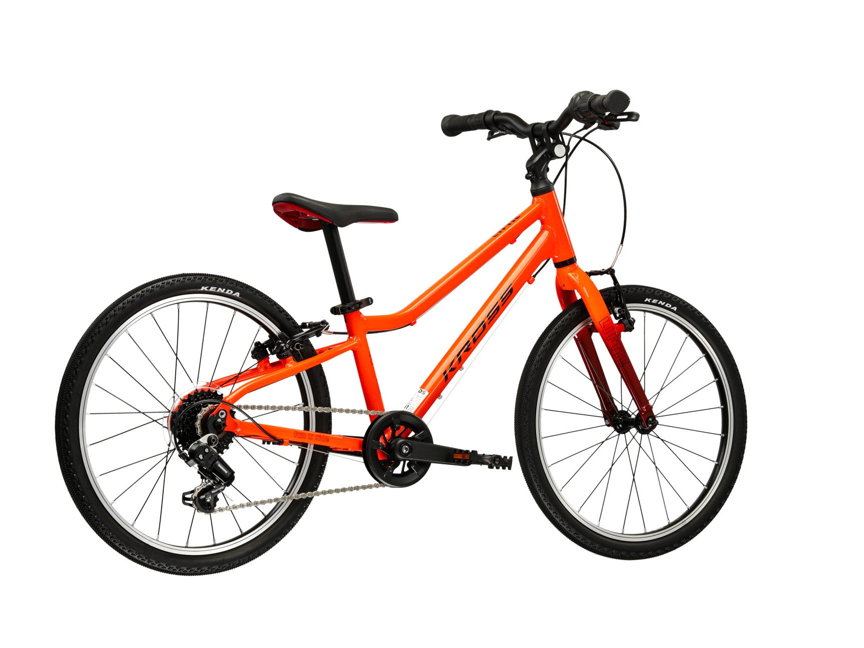 Kross Kinderfahrrad Lightweight Liftie 7 Gänge, 7 Gang Shimano TOURNEY TY200 Schaltwerk, Kettenschaltung