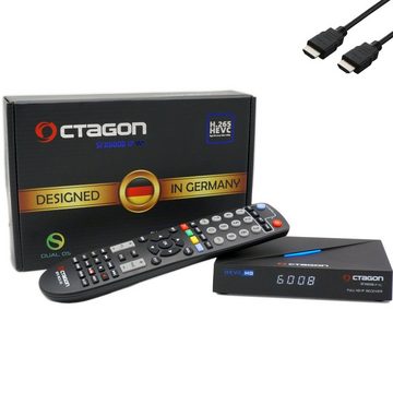 OCTAGON Streaming-Box SFX6008 IP WL - H.265 HEVC HD E2 Linux Smart IPTV Receiver mit Sat to