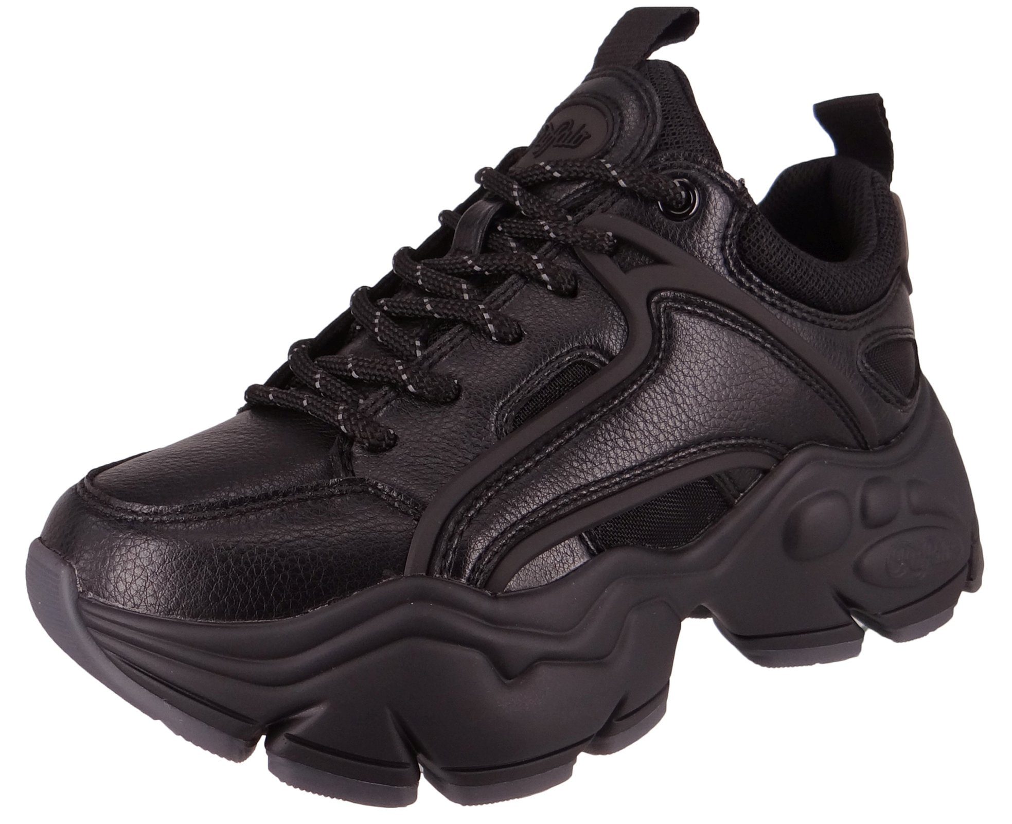 Buffalo 1636005 Binary C Low Top Vegan Black Sneaker günstig online kaufen