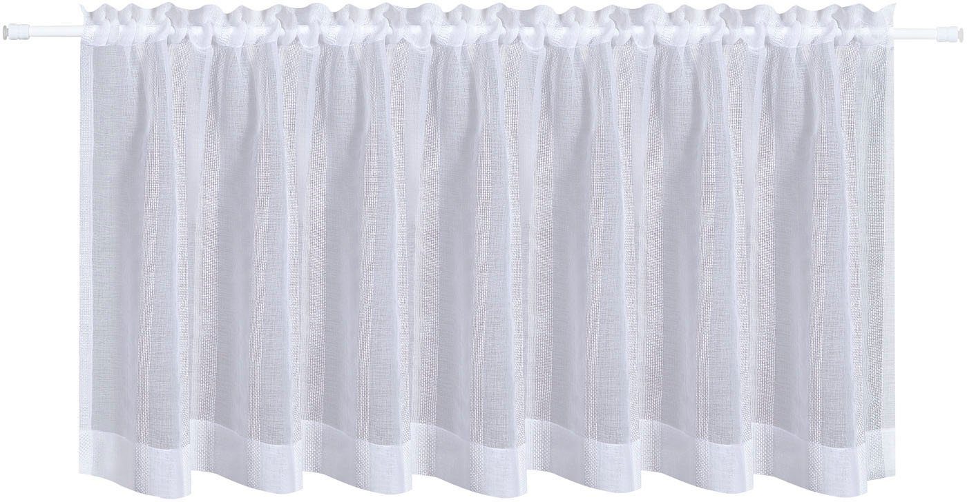 Gerster Scheibengardine Elke, Stangendurchzug (1 St), günstig online kaufen