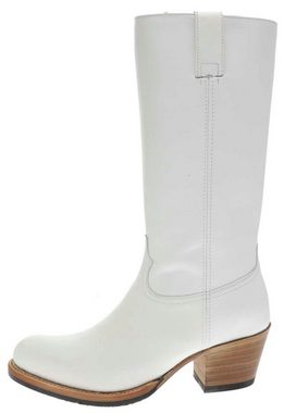 Sendra Boots 17615 Blanco Damen Lederstiefel Weiss Stiefel