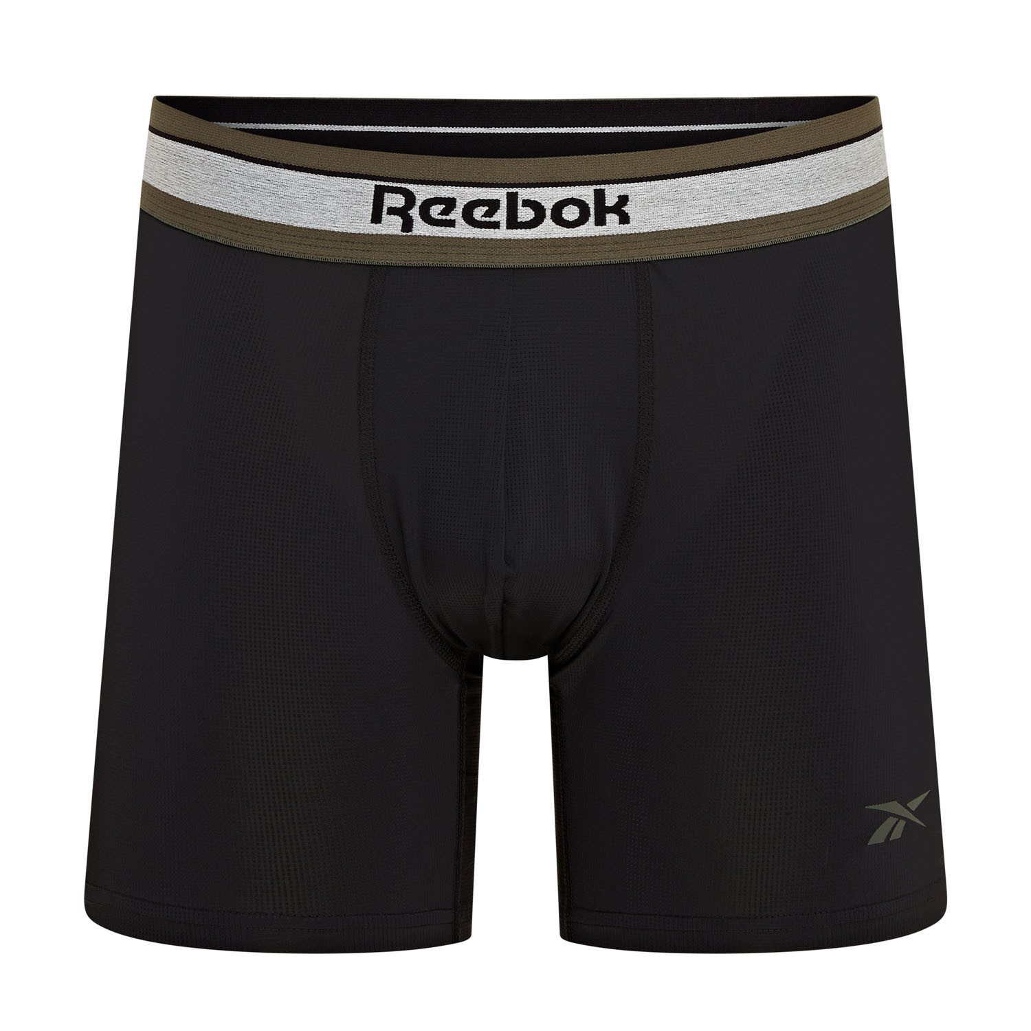 Reebok Trunk ANGUS (3er Pack) basic, bequem, weich, feuchtigkeitsregulierend, mit Logo, breiter Bund