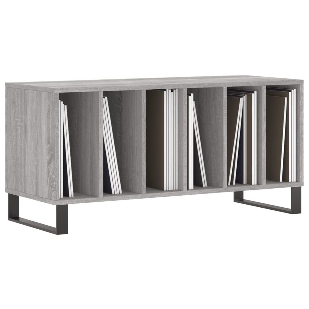 vidaXL Media-Regal Plattenschrank Grau Sonoma 100x38x48 günstig online kaufen
