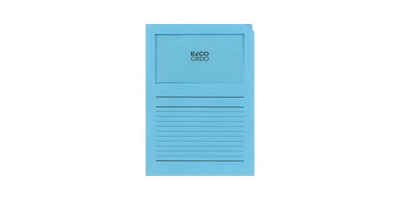 ELCO Organisationsmappe »Sichtmappe Ordo classico DIN A4 120g/m² Papier blau 100 St./Pack.«