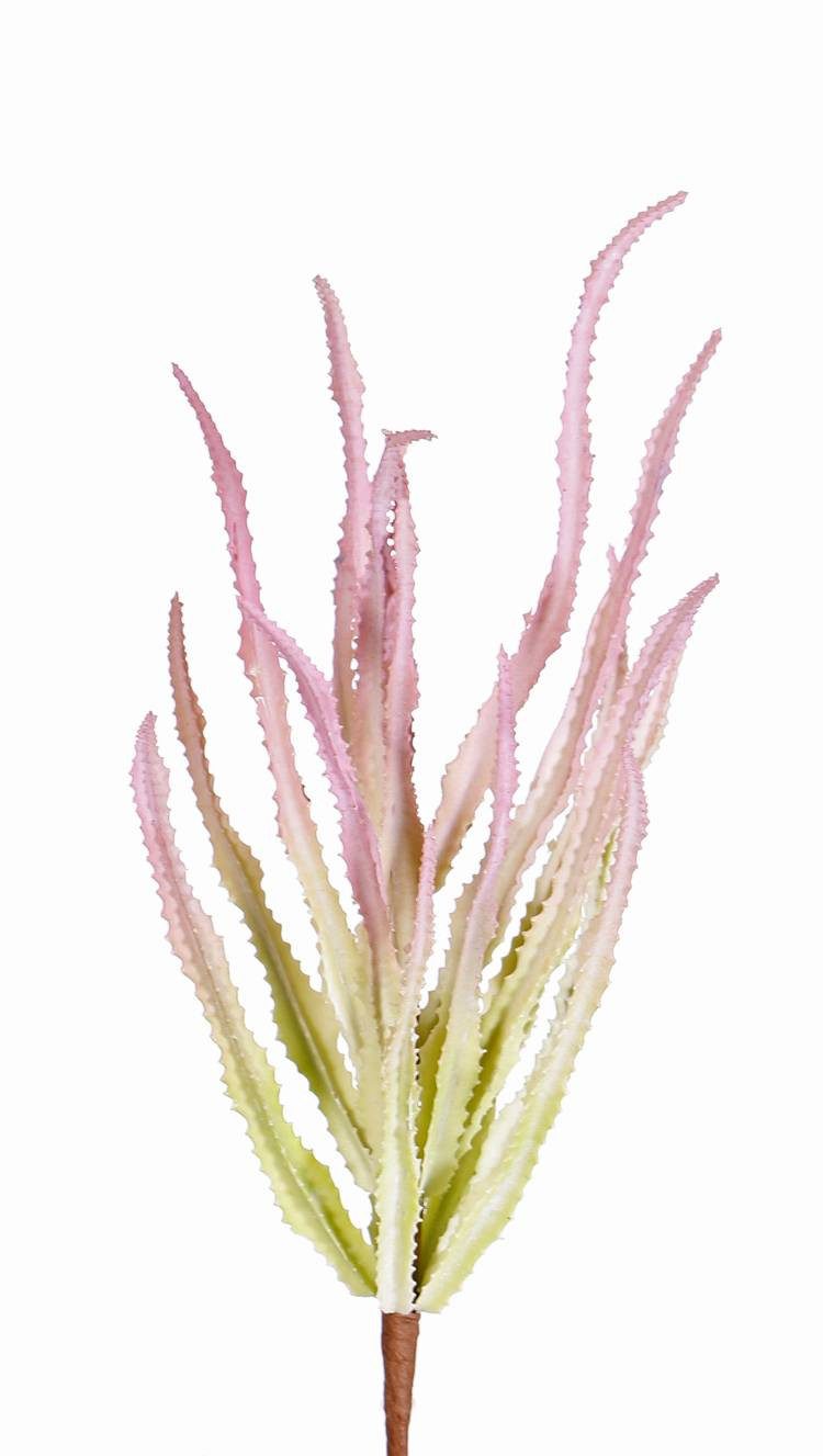 Kunstkaktus Künstliche Sukkulente Euphorbia trigona Reese auf Steckstab, ros Euphorbia (Euphorbia sipolisii), artplants, Höhe 30.0 cm