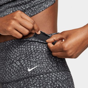 Nike Trainingstights One Dri-FIT Women's Mid-Rise " All-Over-Print Shorts
