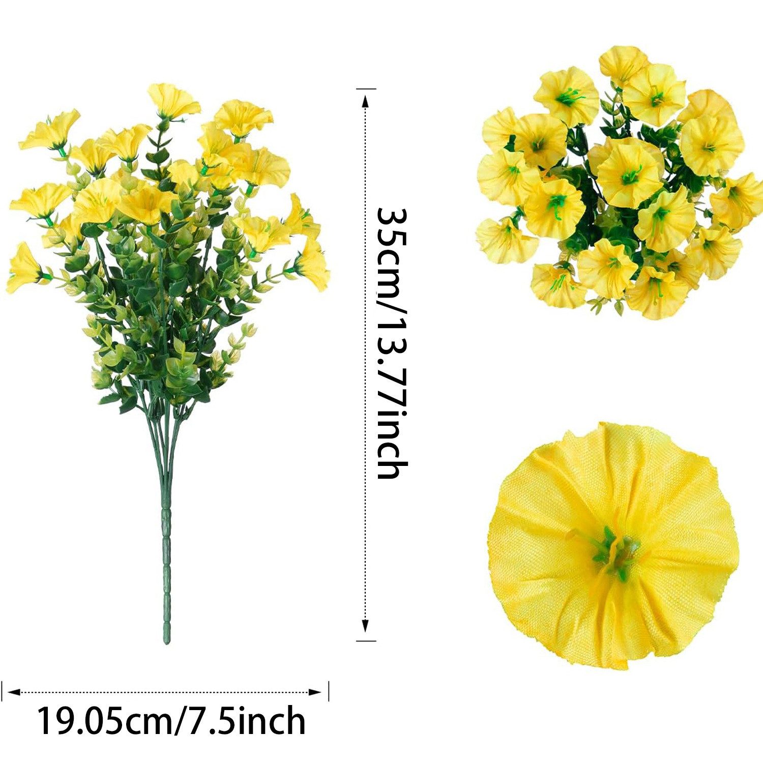 Kunstblumenstrauß Künstliche Blumen Balkon Kunstblumen Outdoor günstig online kaufen