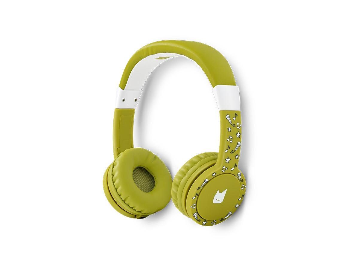 tonies Lauscher grün Kinder-Kopfhörer (Abnehmbares Klinkenkabel,  Lautstärkebegrenzung, gepolsterte Kopfbügel)