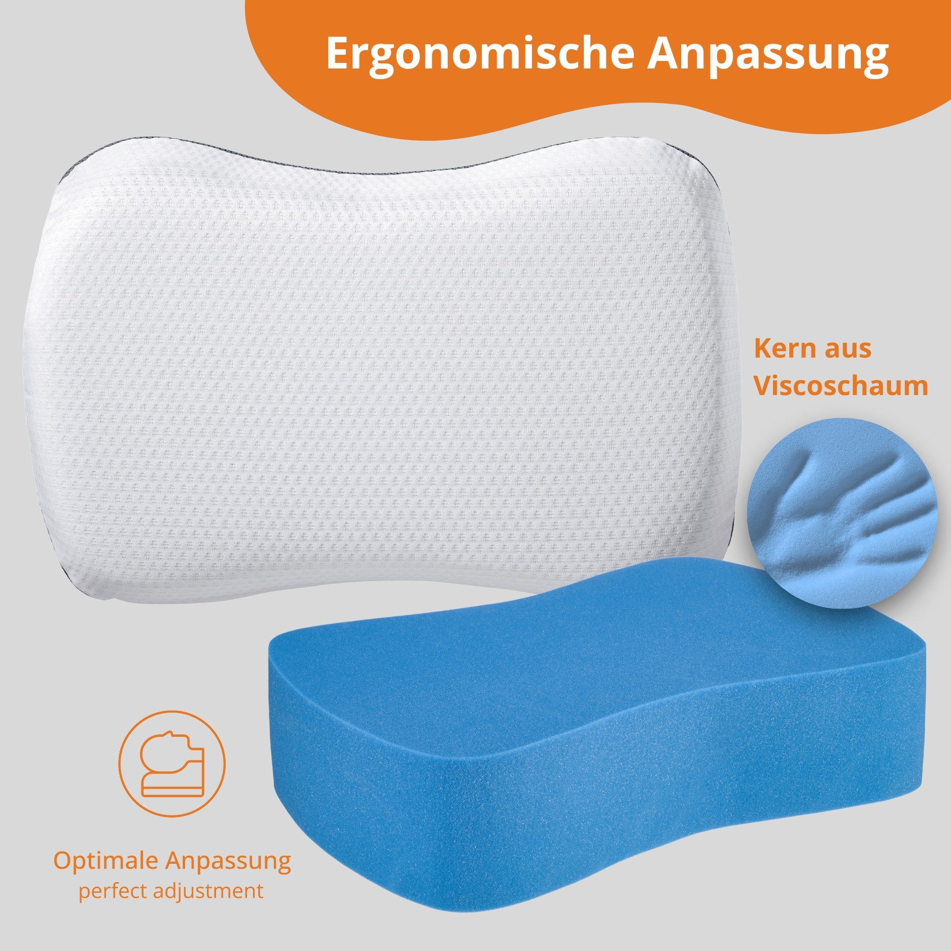 sleepling Schlafkissen Recovery Pillow, Füllung: Viscoschaum, günstig online kaufen