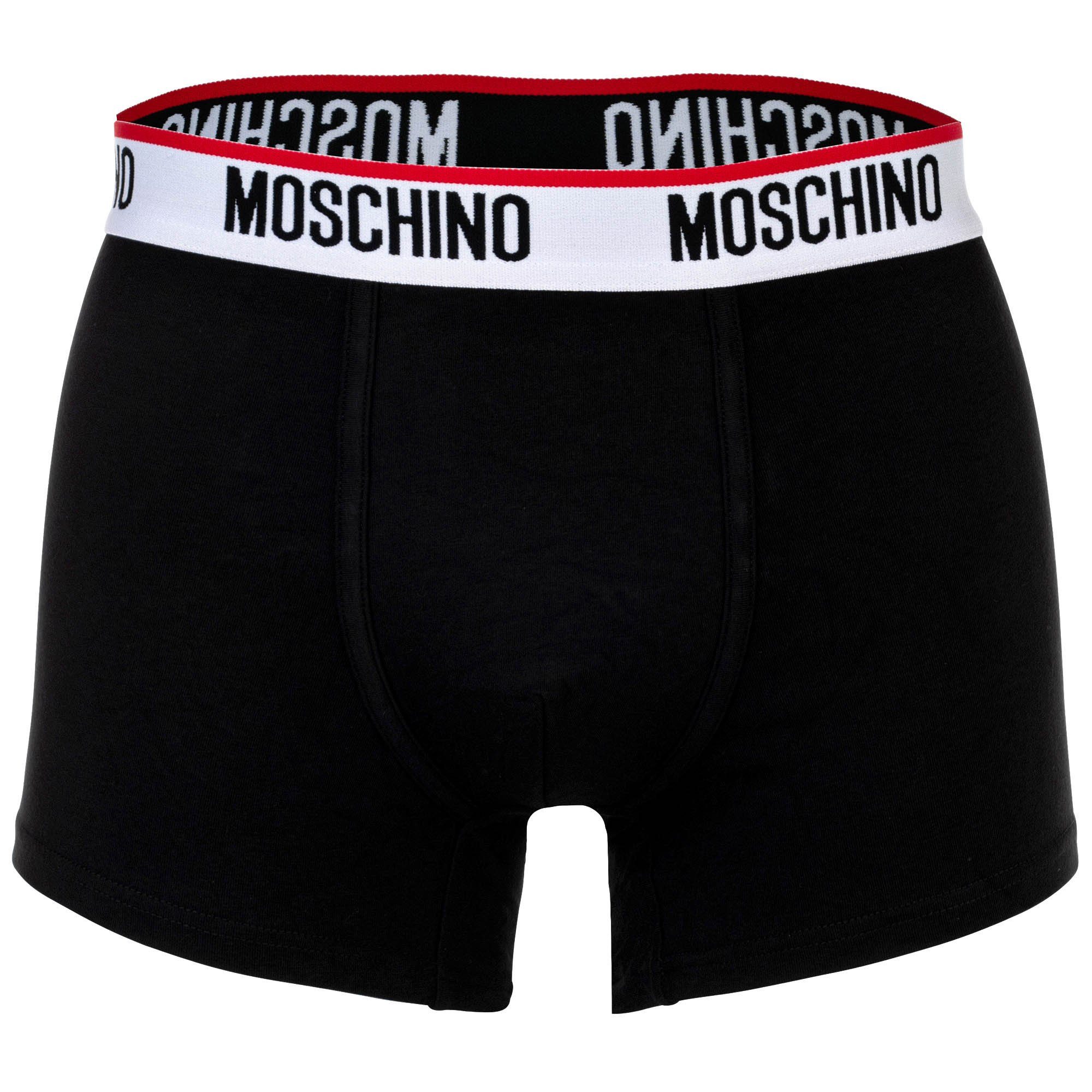 Moschino Boxer Herren Boxershort 2er Pack Baumwolle (Packung, 2er Pack)