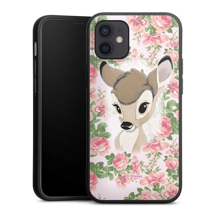 DeinDesign Handyhülle Bambi Disney Offizielles Lizenzprodukt Bambi Flower Child Apple iPhone 12 mini Silikon Hülle Premium Case Handy Schutzhülle