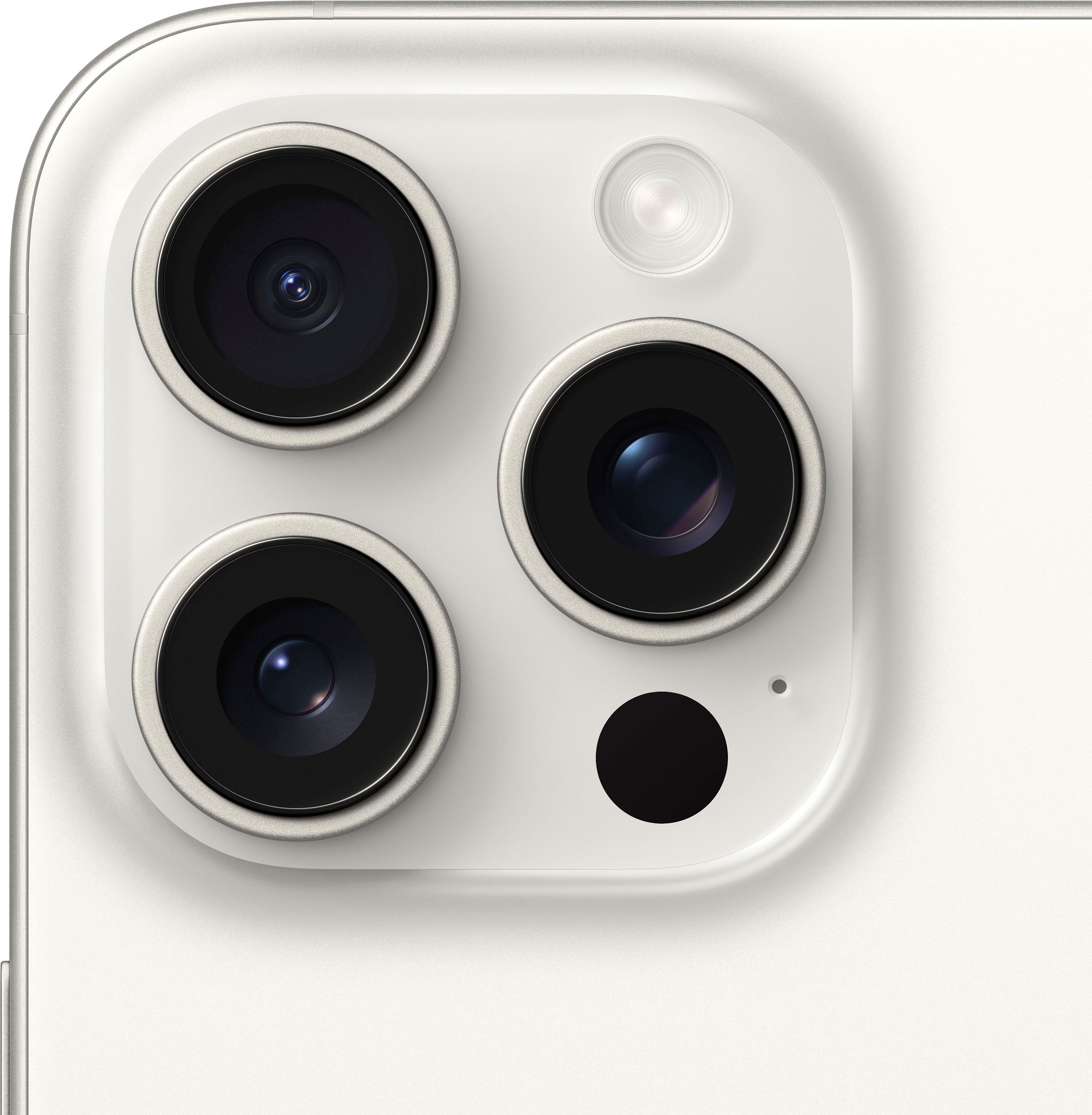 Apple iPhone 15 Pro Max Speicherplatz, 1TB Titanium Kamera) 1000 (17 GB 48 cm/6,7 White Smartphone Zoll, MP