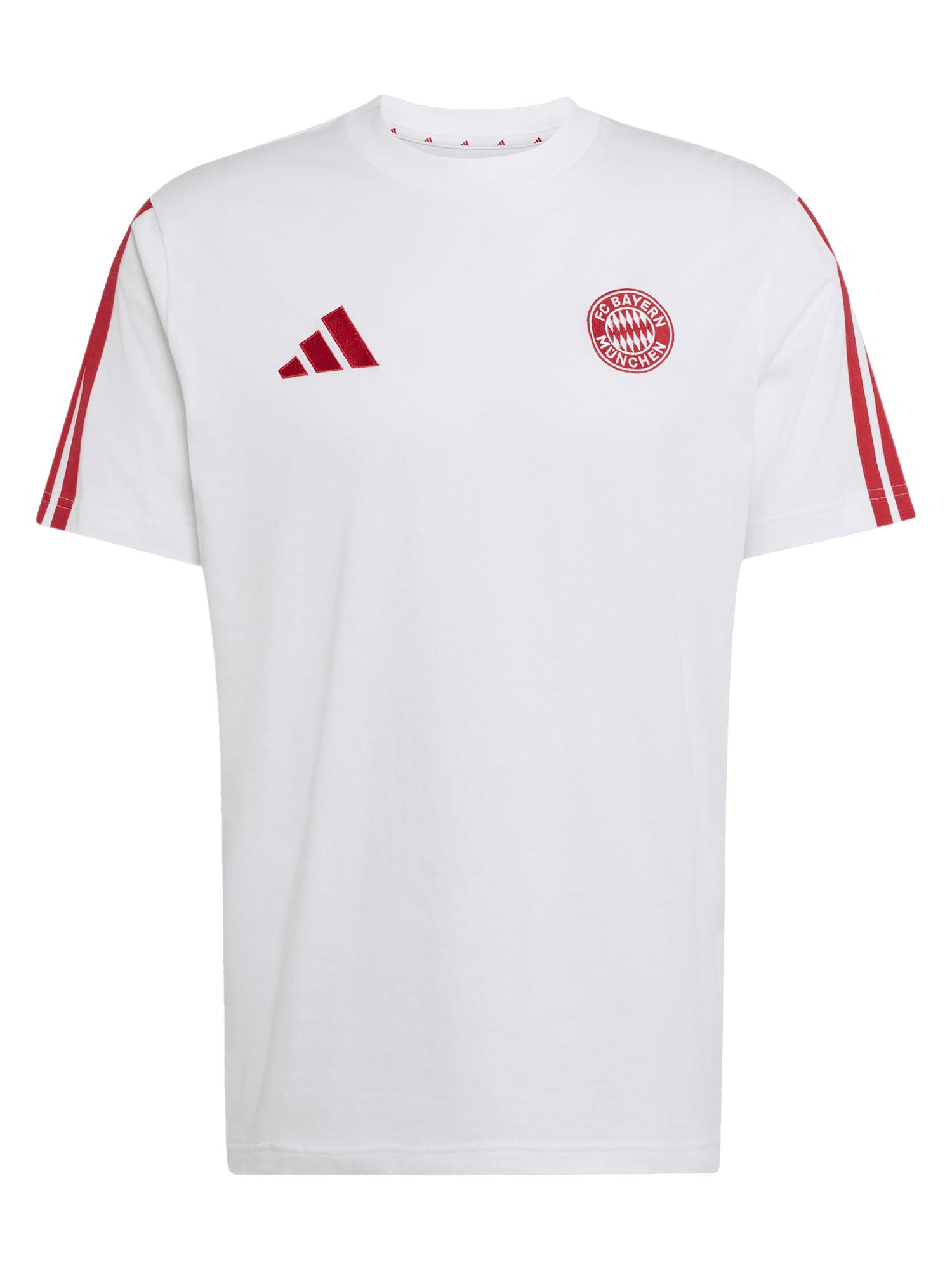 adidas Performance T-Shirt FC Bayern München, T-Shirt DNA, Herren, Weiß – Bild 5 von 5