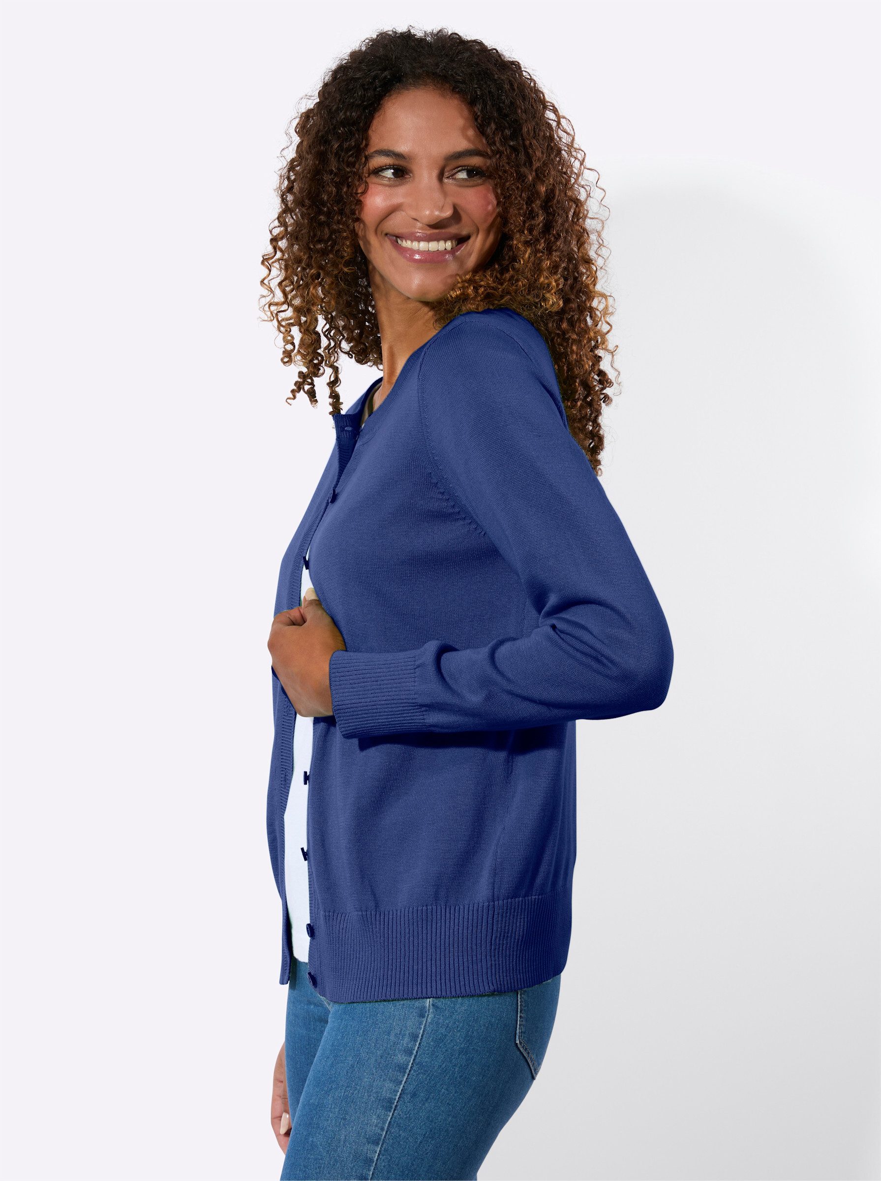 Witt Strickjacke Strickjacke Langarm Jersey günstig online kaufen