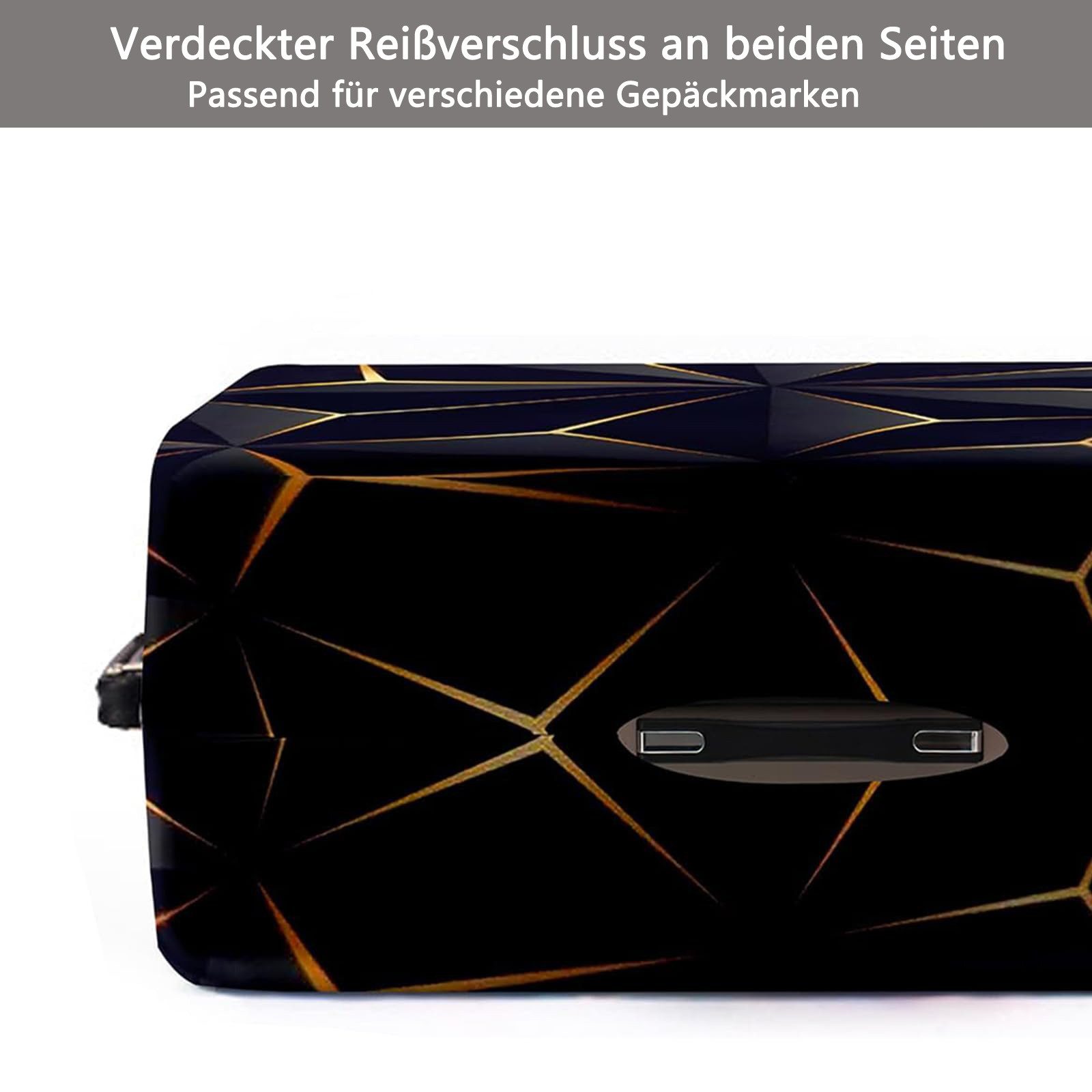 Coonoor Kofferhülle Koffer Hülle, 19-32 Zoll, Luggage Cover aus Polyester, Reisegepäck, Trolley Case Cover Protector