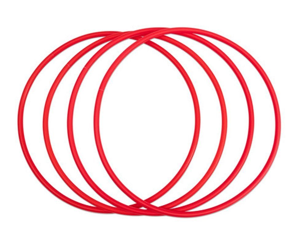 Betzold Sport Hula-Hoop-Reifen Gymnastik-Reifen Kinder rot